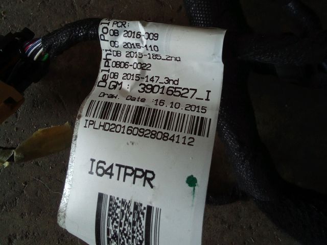 bontott OPEL ASTRA K Műszerfal Kábelköteg