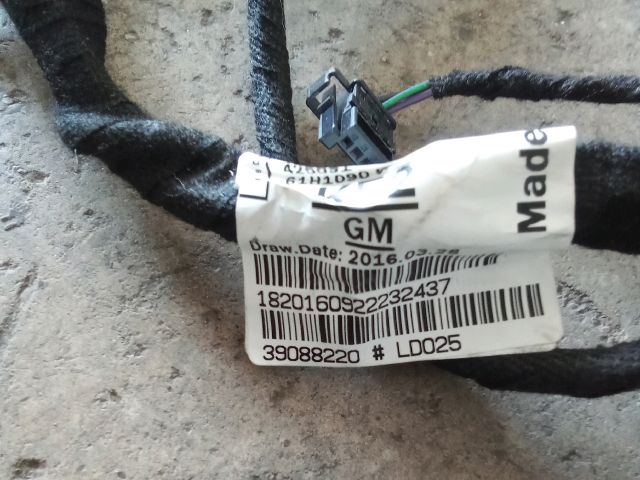 bontott OPEL ASTRA K Műszerfal Kábelköteg