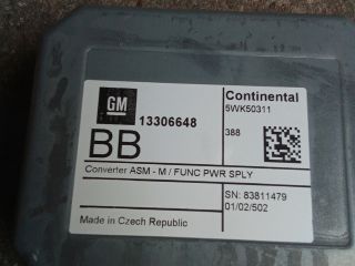 bontott OPEL ASTRA K Navigáció Elektronika