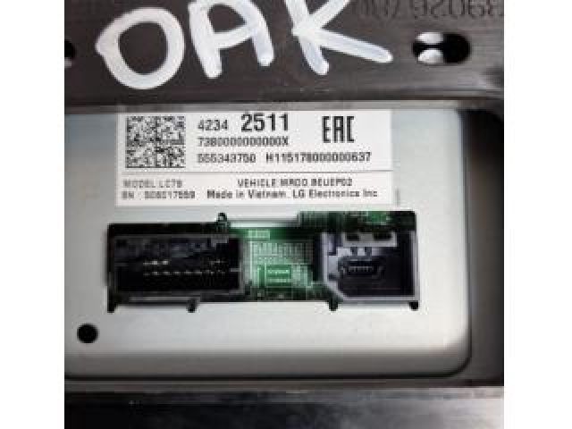 bontott OPEL ASTRA K Navigációs Fejegység