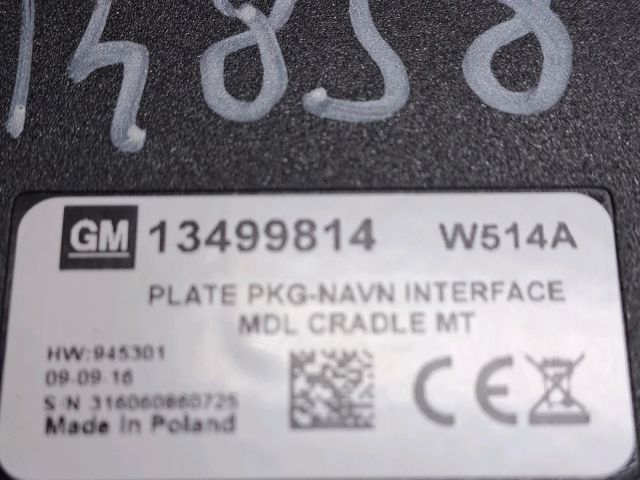 bontott OPEL ASTRA K Telefon Elektronika