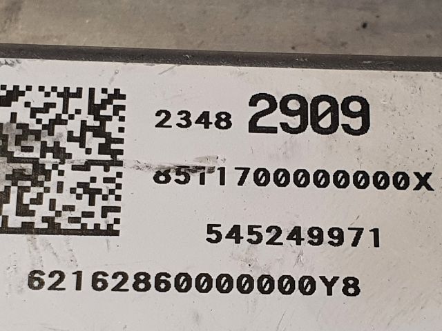 bontott OPEL ASTRA K Üzemanyag Befecskendező Vezérlő