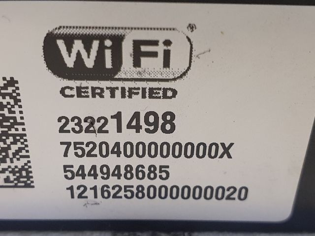 bontott OPEL ASTRA K Wi-Fi Modul