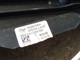 bontott OPEL ASTRA L Bal első Ablakemelő Szerkezet (Elektromos)