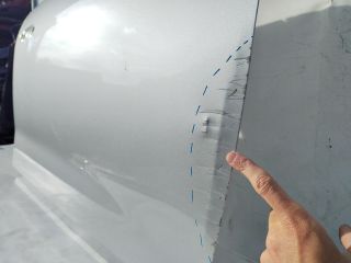 bontott OPEL ASTRA L Jobb első Ajtó (Üres lemez)