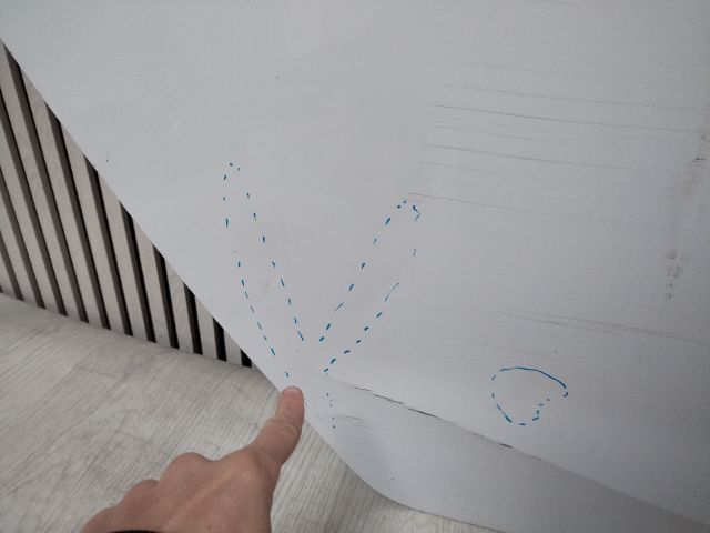 bontott OPEL ASTRA L Jobb hátsó Ajtó (Üres lemez)