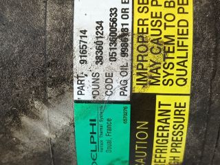 bontott OPEL COMBO Klímakompresszor