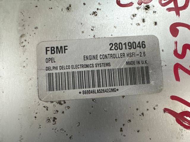 bontott OPEL COMBO Motorvezérlő