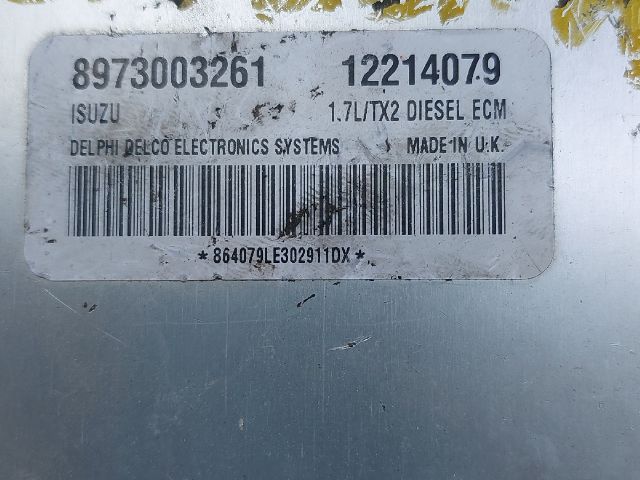 bontott OPEL COMBO Motorvezérlő