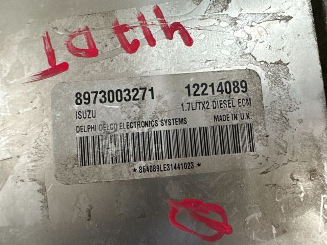 bontott OPEL COMBO Motorvezérlő