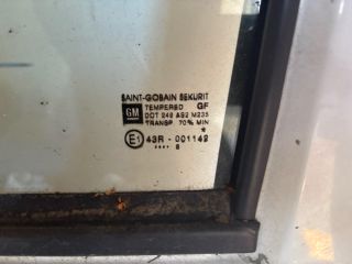 bontott OPEL COMBO Bal első Ajtó (Üres lemez)