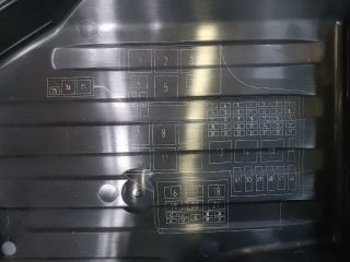 bontott OPEL COMBO Biztosítéktábla Fedél