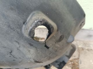 bontott OPEL COMBO Jobb első Első Dobbetét (Kerékjárati, Műanyag)