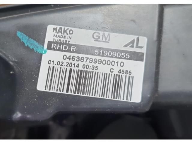 bontott OPEL COMBO Jobb Fényszóró