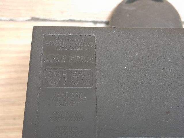 bontott OPEL CORSA B Gyújtáskapcsoló Házzal