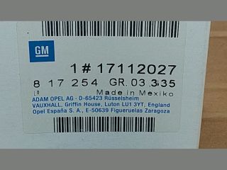 bontott OPEL CORSA B Alapjárati Motor