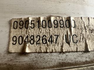 bontott OPEL CORSA B Kilométeróra