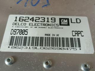 bontott OPEL CORSA B Motorvezérlő