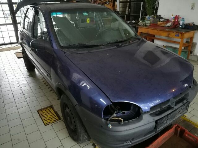 bontott OPEL CORSA B Bal C Oszlop Oldalablak Üveg