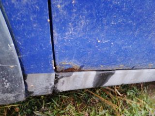 bontott OPEL CORSA B Bal első Ajtó (Részeivel)