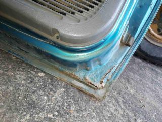 bontott OPEL CORSA B Bal első Ajtó (Üres lemez)