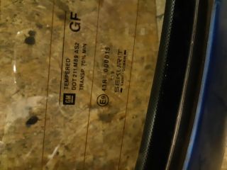 bontott OPEL CORSA B Csomagtérajtó (Üres lemez)