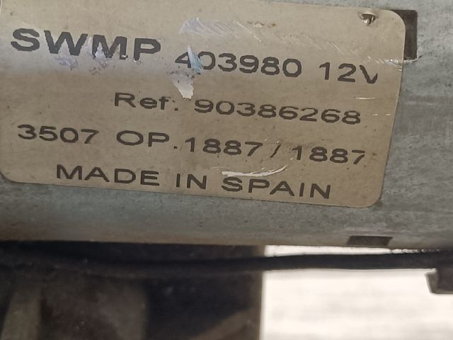 bontott OPEL CORSA B Hátsó Ablaktörlő Motor