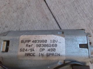 bontott OPEL CORSA B Hátsó Ablaktörlő Motor