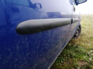 bontott OPEL CORSA B Jobb hátsó Ajtó Díszléc