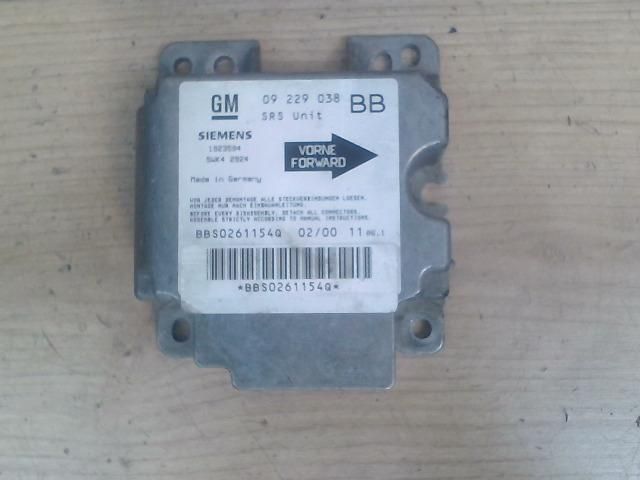 bontott OPEL CORSA B Légzsák Elektronika