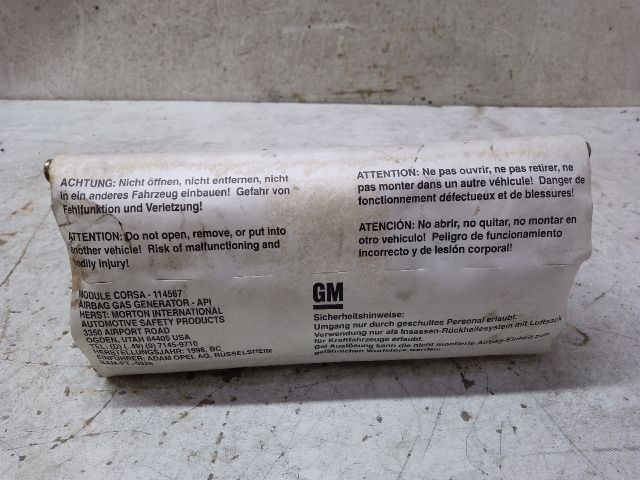 bontott OPEL CORSA B Utasoldali Légzsák