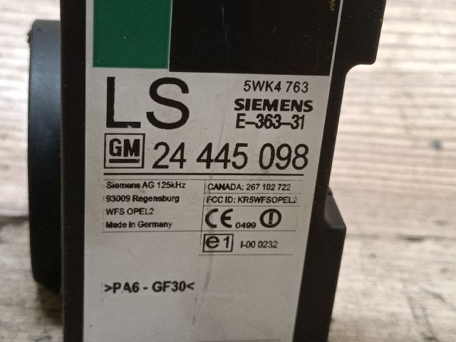 bontott OPEL CORSA C Immobilizer Elektronika