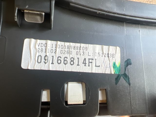 bontott OPEL CORSA C Kilométeróra