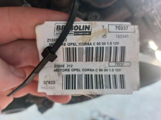 bontott OPEL CORSA C Komplett Motor (Segédberendezésekkel)