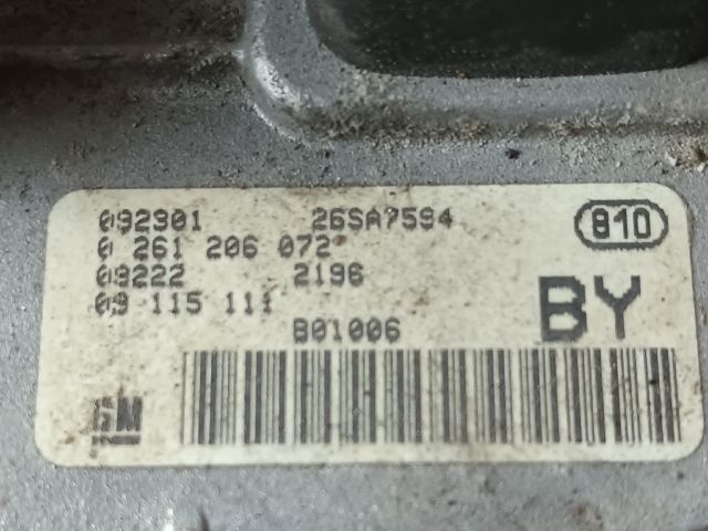 bontott OPEL CORSA C Motorvezérlő