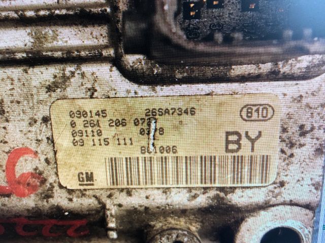 bontott OPEL CORSA C Motorvezérlő