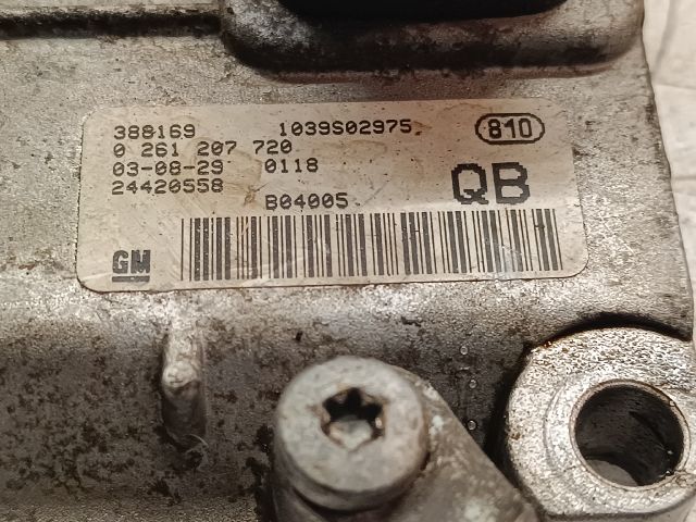 bontott OPEL CORSA C Motorvezérlő