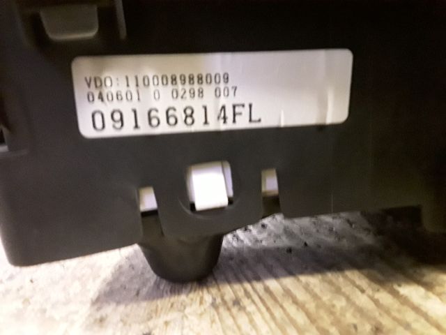 bontott OPEL CORSA C Kilométeróra