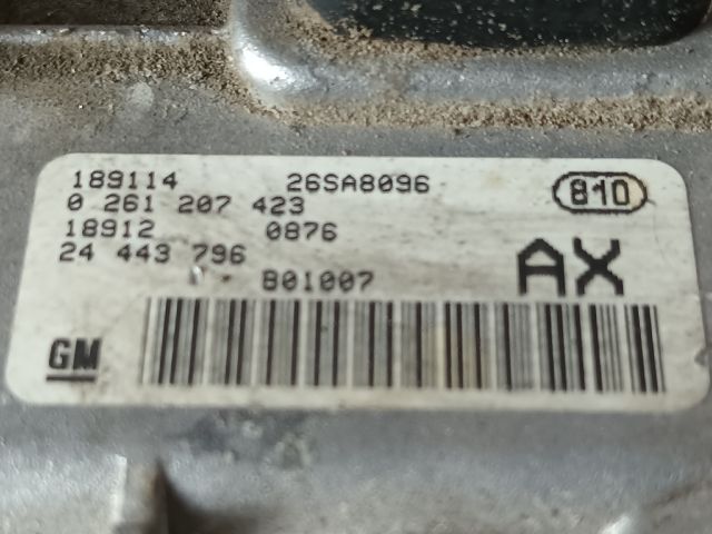 bontott OPEL CORSA C Motorvezérlő