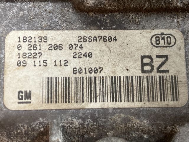 bontott OPEL CORSA C Motorvezérlő