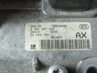 bontott OPEL CORSA C Motorvezérlő