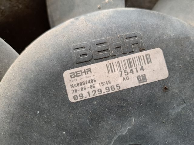 bontott OPEL CORSA C Hűtőventilátor