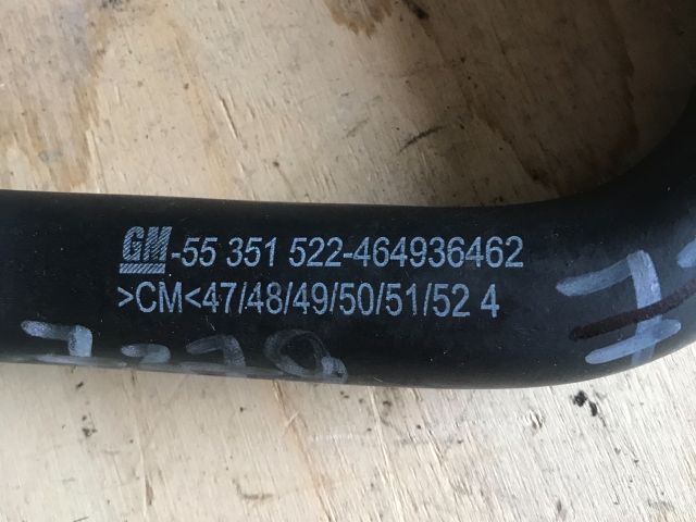 bontott OPEL CORSA C Kartergázcső