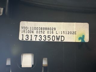 bontott OPEL CORSA C Kilométeróra