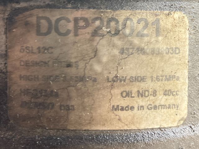 bontott OPEL CORSA C Klímakompresszor