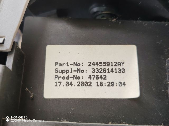 bontott OPEL CORSA C Váltó Kulissza