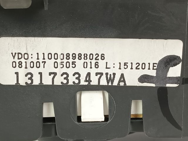 bontott OPEL CORSA C Kilométeróra