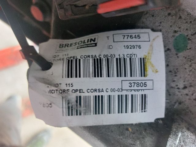 bontott OPEL CORSA C Komplett Motor (Segédberendezésekkel)