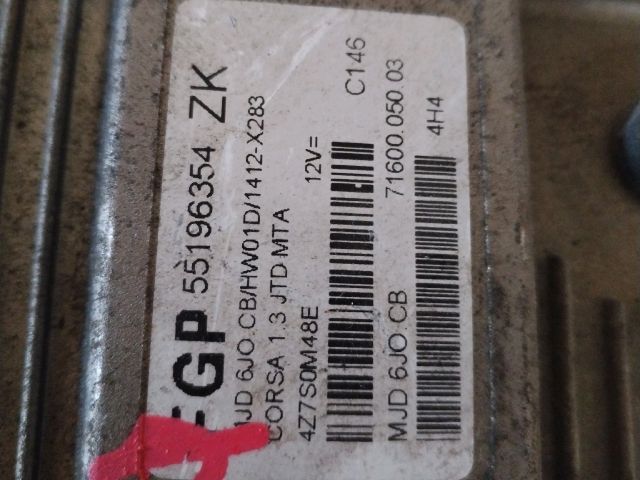 bontott OPEL CORSA C Motorvezérlő