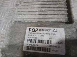 bontott OPEL CORSA C Motorvezérlő